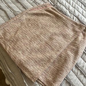 Ann Taylor Loft Pink Tweed Skirt